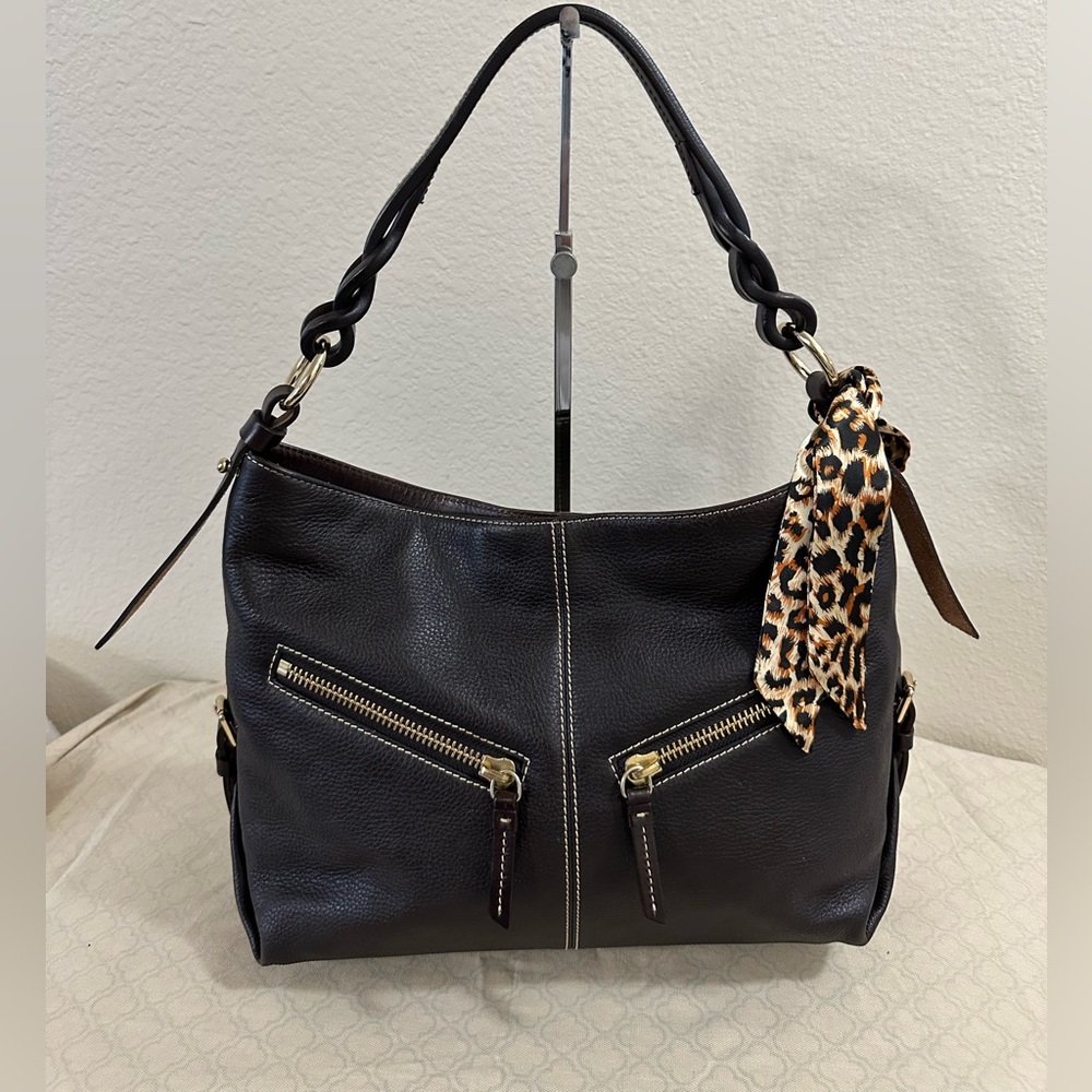 Dooney & Bourke brown leather bag